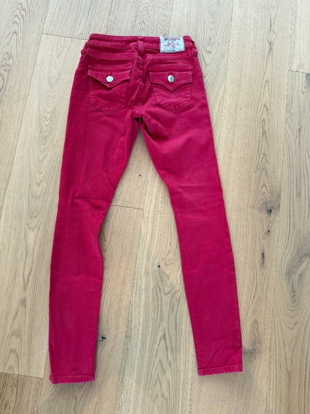 Red True Religion Jeans
